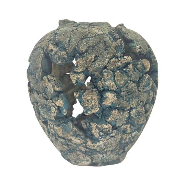 1960s 1960s–1970s Stan Langtwait Shapes of Clay Brutalist Sculptural Vessel For Sale - Image 5 of 13