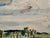 Rustic Henry Emil Salloch Original Watercolor on Paper Expansive Landscape, 1936. For Sale - Image 3 of 7
