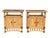 Vintage Split Bamboo Nightstands, a Pair, Coastal, Boho / Hollywood Regency, Organic For Sale - Image 9 of 12
