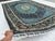 2000 - 2009 Charcoal Blue Persian Tabriz Medallion Hand-Knotted Wool Rug - 6'6" X 9'9 For Sale - Image 5 of 13