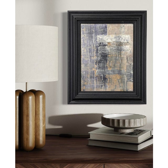 Do Unto Others by J. Kent Martin explores symmetry and reflection through layered textures and intersecting forms. The...