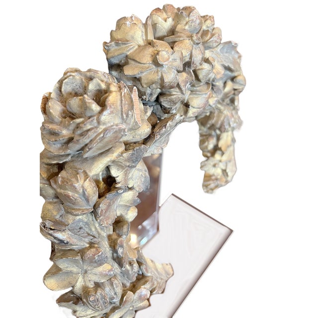 An exquisite mid 19th century Italian architectural carving, hand crafted with intricate detail and mounted for...