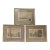 Original Lithograph Framed Pictures of Pompeii 1830 - Set of 3 For Sale