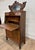 Brown Antique Victorian Oak Secretary Desk For Sale - Image 8 of 15