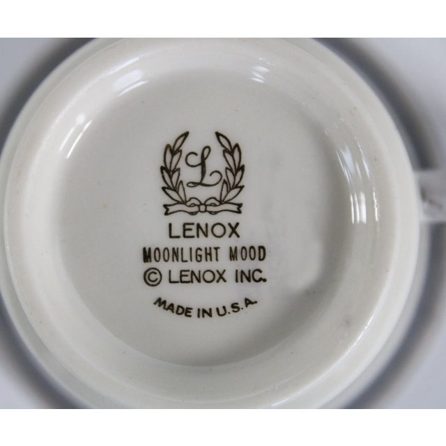 Lenox China Moonlight Mood- Service for 12 Plus Sugar/Creamer 63 PCS For Sale In Las Vegas - Image 6 of 7