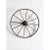 Antique Iron Cart Wheel For Sale - Image 13 of 13