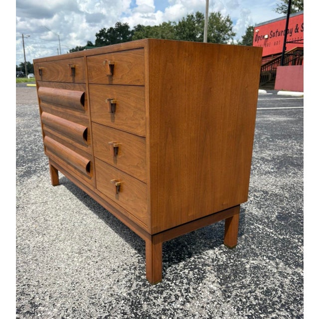 Fully-Refinished Mid Century Edward Wormley for Dunbar Dresser For Sale In Tampa - Image 6 of 16