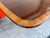 Late 20th Century Ethan Allen Inlaid Mahogany Pedestal Base Dining Table With Leaves For Sale - Image 14 of 18