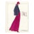 Original Fashion Drawing of Gordon Anderson 1983 Signed For Sale