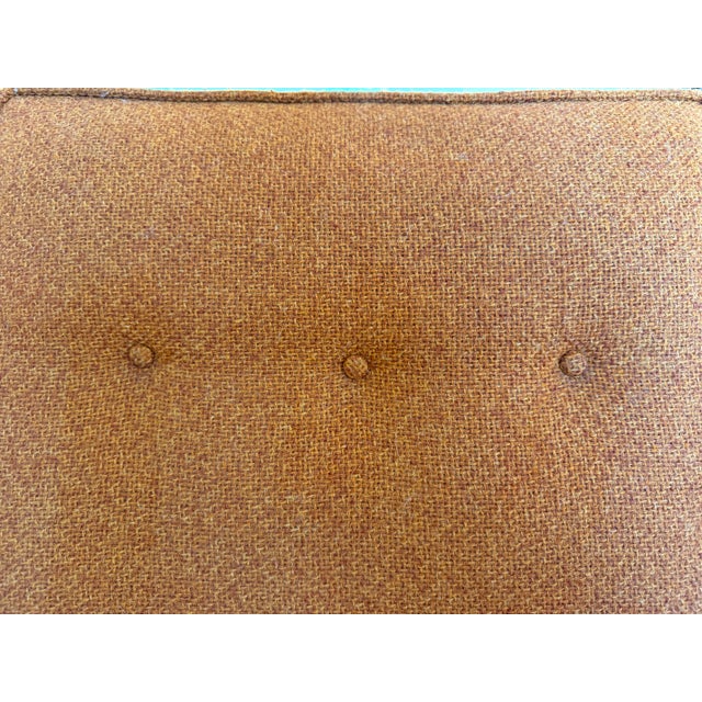 Wood 1960s Set of Mid-Century Modern Flex Steel Chairs With Ottoman For Sale - Image 7 of 11