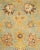 Traditional Mogul, One-of-a-Kind Hand-Knotted Area Rug - Light Blue, 4' 1" x 6' 1" For Sale - Image 3 of 8