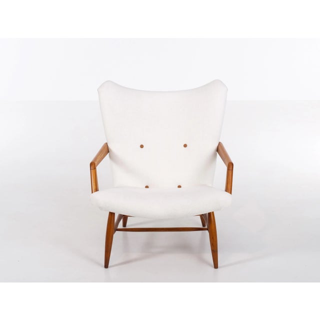 Swedish Easy Chair attributed to Svante Skogh, 1950s For Sale - Image 4 of 9