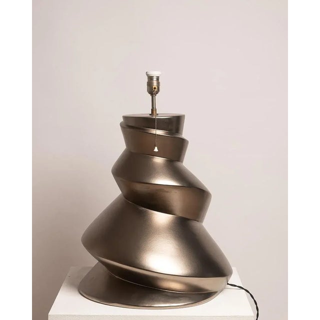 Lamp by Faïencerie de Charolles for Roche Bobois, 1970s For Sale - Image 12 of 16