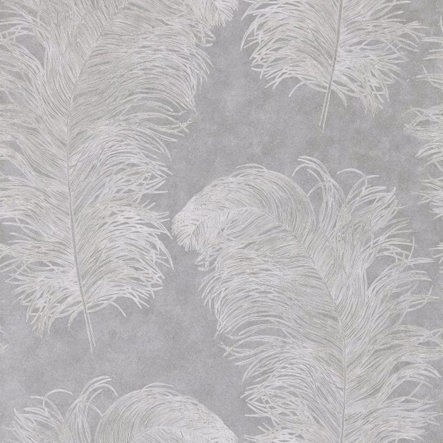 Harlequin Operetta Wallpaper in Slate - a Sample For Sale
