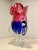 Mid-Century Modern 1960's Josef Hospodka Czech Hand Blown Art Glass Pink & Blue Sommerso Vase For Sale - Image 3 of 7