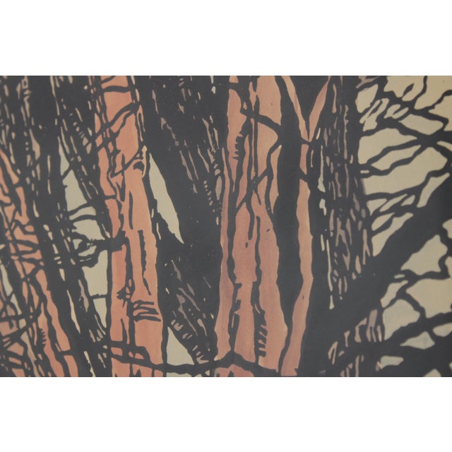 2000 - 2009 Kathleen West Sap Buckets Arts & Crafts Oak Framed Print For Sale - Image 5 of 15