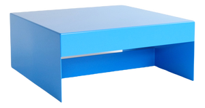 Ice Blue Single Form Coffee Table from &New