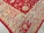 Raspberry Red Galerie Shabab Collection Early 20th Century Handmade Turkish Oushak Room Size Carpet in Red and Grey For Sale - Image 8 of 10