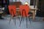 Set of Red Skai Chairs, 1960s For Sale - Image 11 of 18