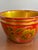 Vintage Hand Painted Folk Art Wooden Bowl For Sale In Oklahoma City - Image 6 of 9
