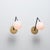 Mid-Century Modern Italian Wall Sconces with Opaline Glass Globes, 1950s, Set of 2 For Sale - Image 10 of 13