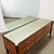Vintage Dressing Table in Wood & Glass Top with Mirror, Italy, 1960s For Sale - Image 3 of 11