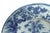 17th-Century Dutch Delft Large Underglaze Blue Chinoiserie Salad Dish For Sale - Image 9 of 10