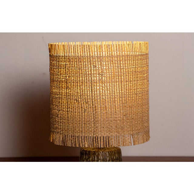 Swedish Ceramic Floor Lamp the Rubus Series by Gunnar Nylund for Rörstrand, 1960s, in Flawless conditions. Designed 1960...