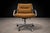 1970s “Low Commander” Swivel Armchair by Jorge Zalszupin, Bronze Chenille and Aluminum, Brazil, 1973 – Lot 805 For Sale - Image 5 of 15