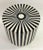 Art Deco Style Black and White Resin Side, End Table or Stool, a Pair For Sale - Image 4 of 13