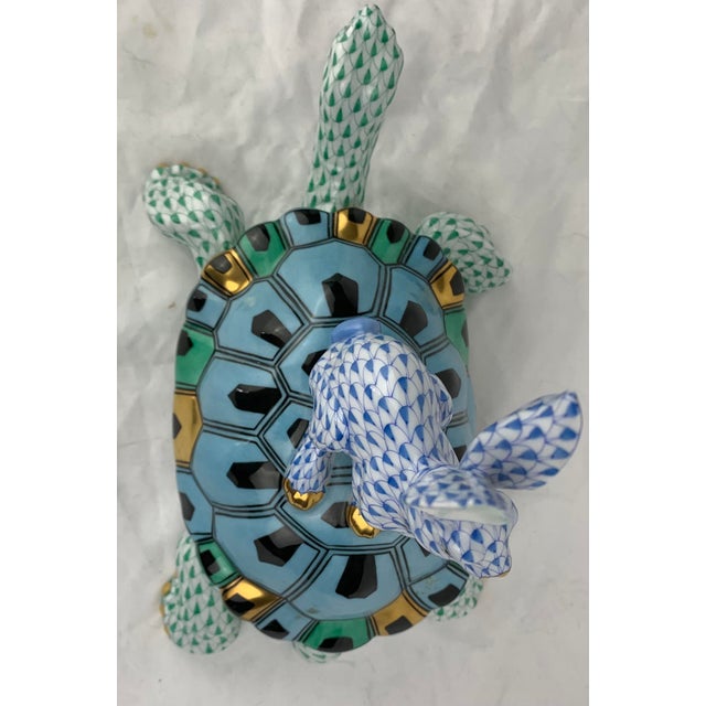 Herend Turtle and Rabbit