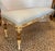 Wood French Louis XVI Style Painted Bench, 1950s For Sale - Image 7 of 15
