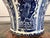 Vintage Large Delft Ginger Jar Vase Blue & White Floral Royal Sphinx Lidded Urn For Sale - Image 12 of 18