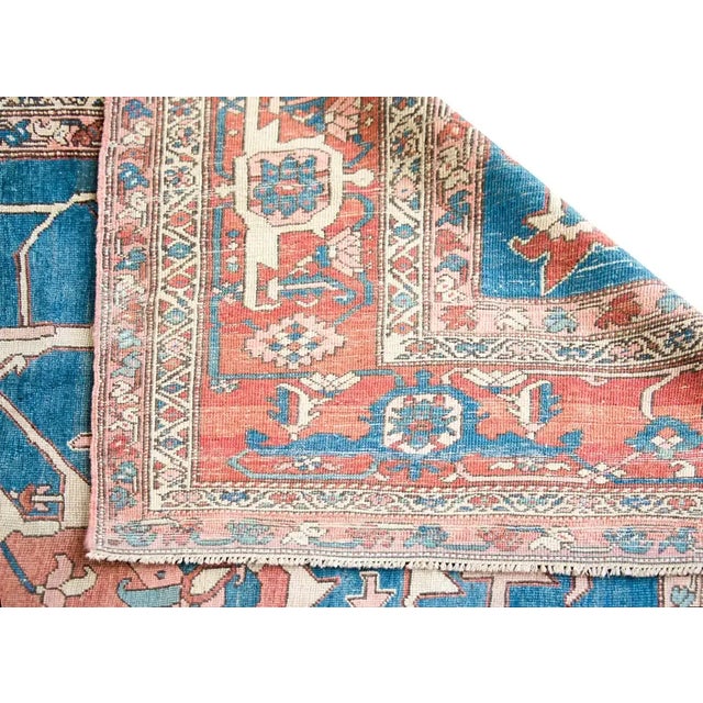 Late 19th Century Persian Serapi Rug For Sale - Image 11 of 13