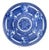 Japanese Blue and White Porcelain Charger For Sale