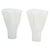 1970s Vintage Swedish Reffla Art Glass Vases by Arthur Percy for Gullaskruf, 1970s, Set of 2 For Sale - Image 5 of 5