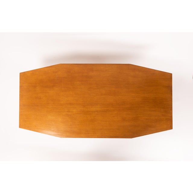 Metal Vintage Italian Coffee Table in the style of Osvaldo Borsani, 1950 For Sale - Image 7 of 10