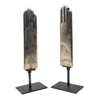 Glove Warmers from Hilaire et Cie Grenoble, France, 1940s, Set of 2 For Sale