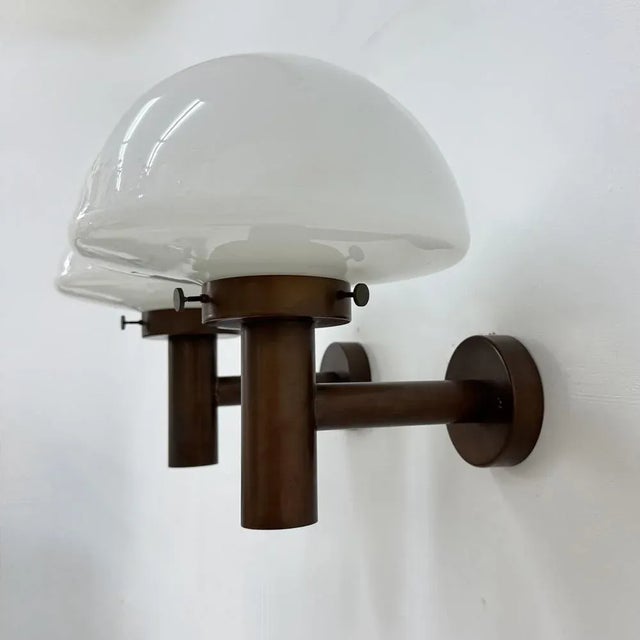 Glass Globe Wall Sconces by Lisa Pape, Sweden, 1970s, Set of 2 For Sale - Image 9 of 18