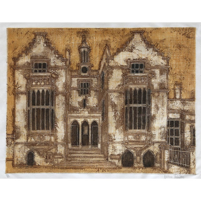Harrow, Valerie Thornton Etching with Aquatint For Sale - Image 4 of 5