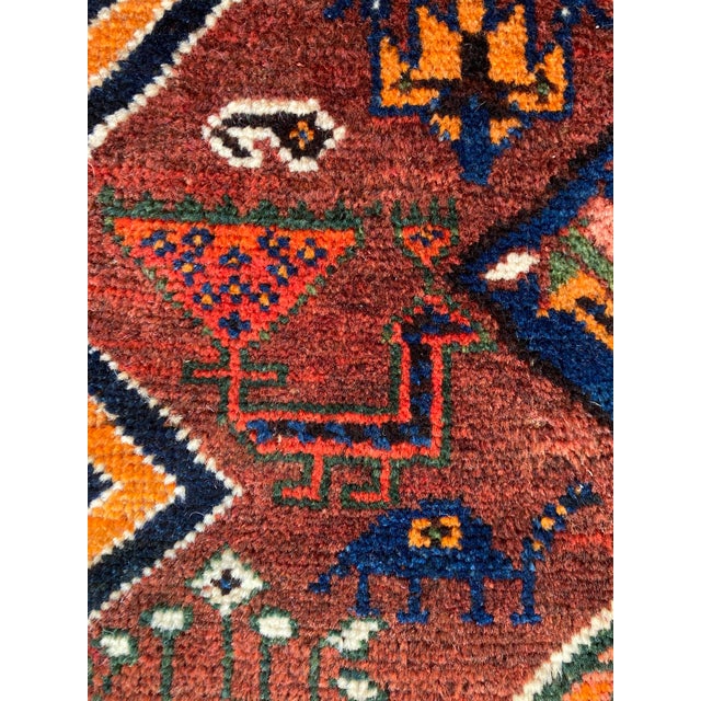 Vintage Tribal Gabbeh Rug, 1920s For Sale - Image 16 of 18