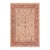 Shabby Chic Tan/Rust Wool Rug - 8'0'' X 9'9'' For Sale