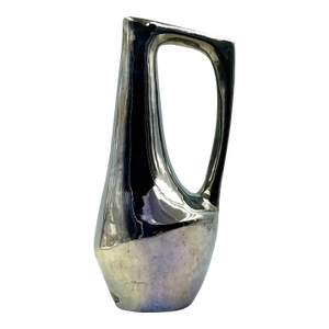 A. Cytère, Modern Iridescent Gres Vase, Rambervillers France 1950s