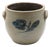 Large Antique Stoneware Crock Urn W. Handles For Sale
