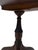 Vintage Petite Georgian Revival Mahogany Wine Table For Sale In Miami - Image 6 of 9