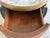 Gray Louis XVI Style Mahogany and Marble Top Bouillotte Table, 19th Century For Sale - Image 8 of 13