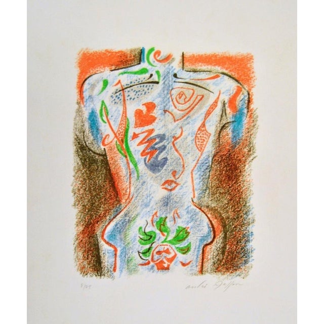 André Masson, Torse Tatoué, Lithograph, 1947 For Sale - Image 4 of 4