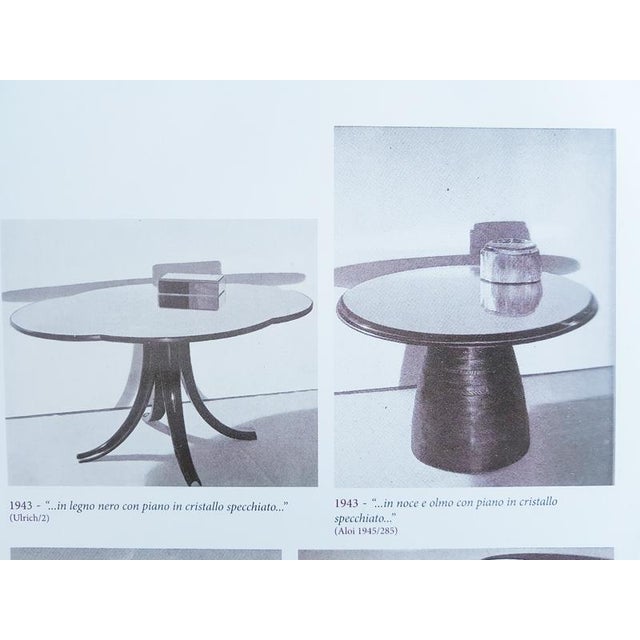 Coffee Table in Mirrored Glass and Wood attributed to Pietro Chiesa for Fontana Arte, 1930s For Sale - Image 11 of 13