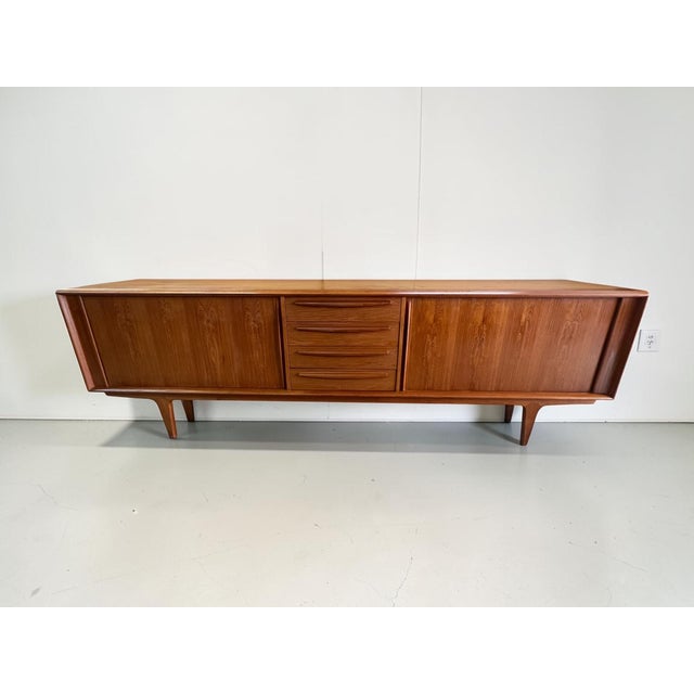 An exceptional and remarkably rare danish modern sideboard produced by bernhard pedersen & son (bps-m), brande...