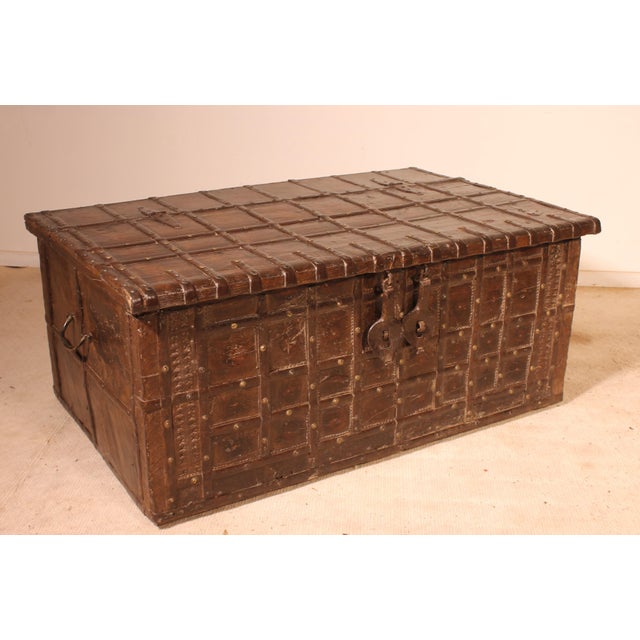 19th Century Indian Rajasthan Chest or Coffee Table For Sale - Image 10 of 10